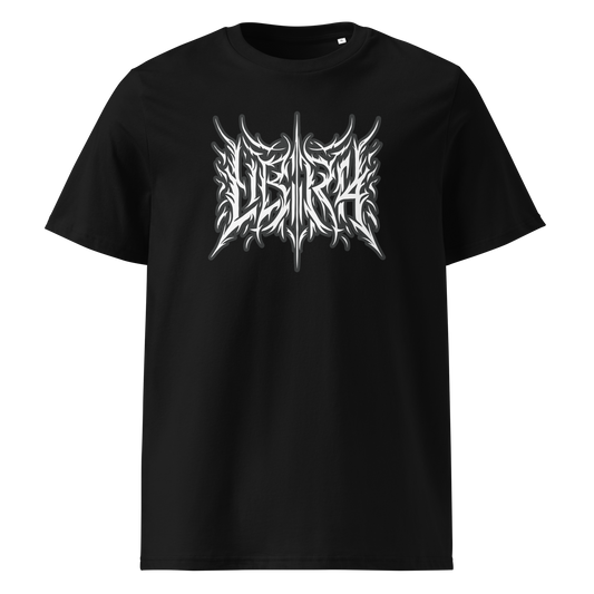 Razor-Edge Balance: Libra Metal T-Shirt